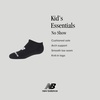 New Balance Kids’ Essential Cushioned No Show Socks, 8 Pairs(Black)