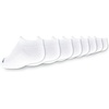 New Balance Kids’ Essential Cushioned No Show Socks, 8 Pairs(White)