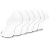 New Balance Unisex Adult Everyday Cushioned No Show Socks, 6 Pairs(White)