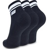 New Balance Unisex Adult Performance Ankle Running Socks, 3 Pairs(Black)