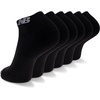 New Balance Unisex Adult Performance Cushioned Low Cut Socks, 6-12 Pairs(Black (6 Pairs))