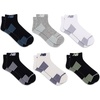 New Balance Unisex Adult Performance Cushioned Low Cut Socks, 6-12 Pairs(Gray Assorted (6 Pairs))