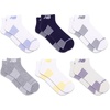 New Balance Unisex Adult Performance Cushioned Low Cut Socks, 6-12 Pairs(Navy Assorted (6 Pairs))