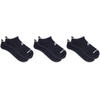 New Balance Unisex Adult Performance No Show Tab Running Socks 3 Pairs(Black)