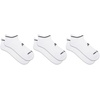 New Balance Unisex Adult Performance No Show Tab Running Socks 3 Pairs(White)