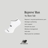 New Balance Unisex Adult Performance No Show Tab Running Socks 3 Pairs(White)