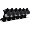 New Balance Unisex Adult Performance Recycled Low Cut Socks, 6 Pairs(Black)