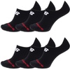 New Balance Unisex Adult Everyday Cushioned No Show Socks, 6 Pairs(Black)