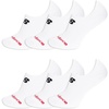 New Balance Unisex Adult Everyday Cushioned No Show Socks, 6 Pairs(White)