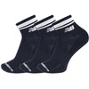 New Balance Unisex Adult Performance Ankle Running Socks, 3 Pairs(Black)