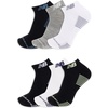 New Balance Unisex Adult Performance Cushioned Low Cut Socks, 6-12 Pairs(Gray Assorted (6 Pairs))