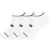 New Balance Unisex Adult Performance No Show Tab Running Socks 3 Pairs(White)