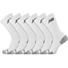 New Balance Unisex Adult Performance Recycled Crew Socks, 6 Pairs(White)