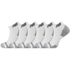 New Balance Unisex Adult Performance Recycled Low Cut Socks, 6 Pairs(White)