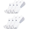 New Balance Unisex Adult Performance Recycled No Show Socks, 6 Pairs(White)