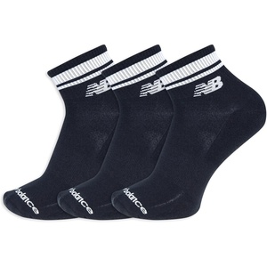 New Balance Unisex Adult Performance Ankle Running Socks, 3 Pairs(Black)